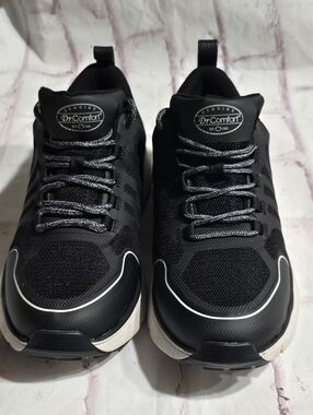 Dr. Comfort Men’s Black Athletic Support Sneakers